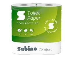 Satino toiletpapier 2 laags 200 vellen 12 x 4 rol